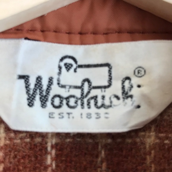 Vintage 1960’s Woolrich Men’s Wool flannel button - Picture 3 of 8